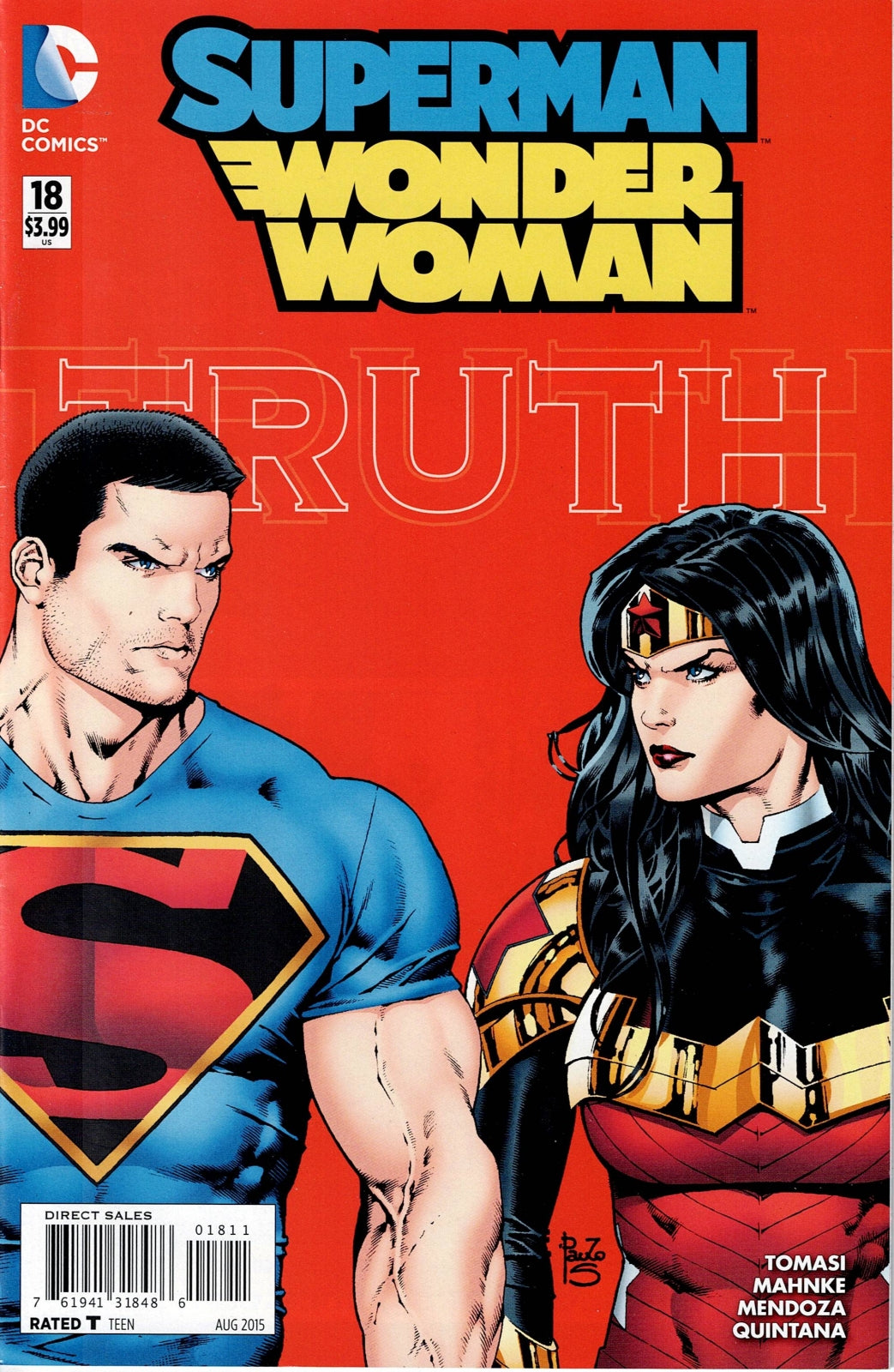 SUPERMAN / WONDER WOMAN #18 VF