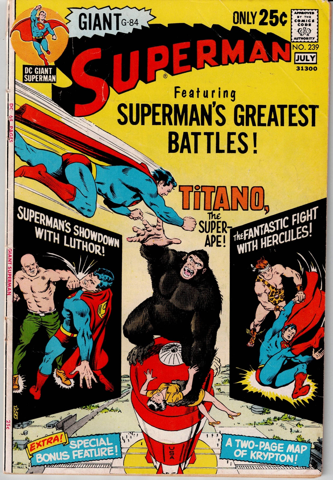 SUPERMAN (1ST SERIES) #239 VG