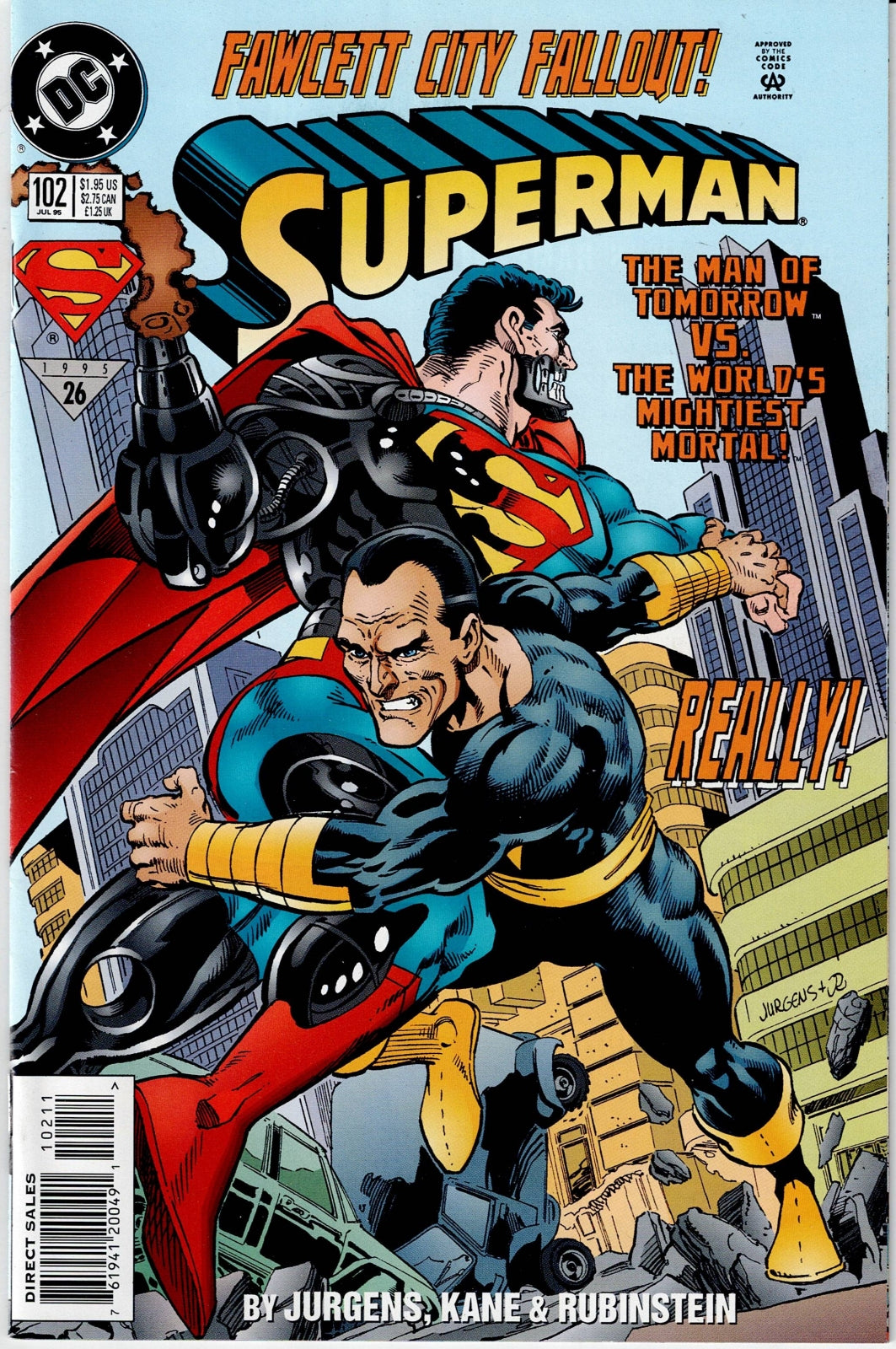 SUPERMAN (2ND SERIES) #102 NM-