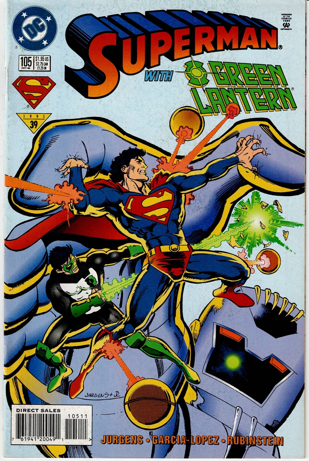 SUPERMAN (2ND SERIES) #105 VG/FN