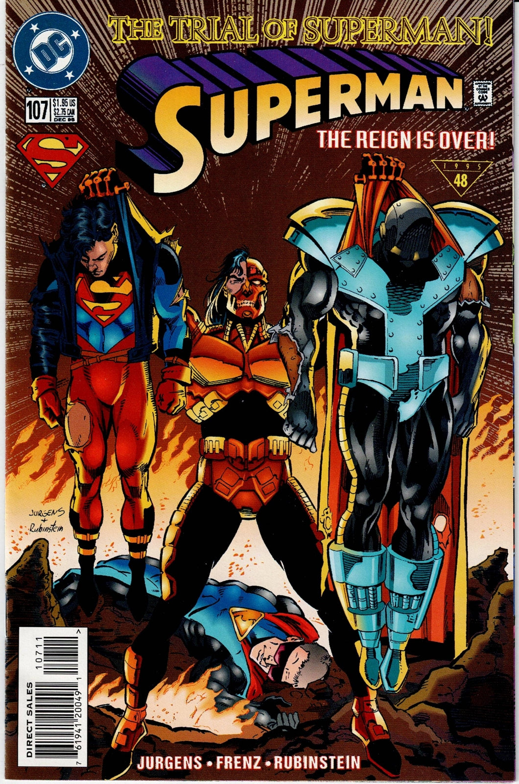 SUPERMAN (2ND SERIES) #107 VF