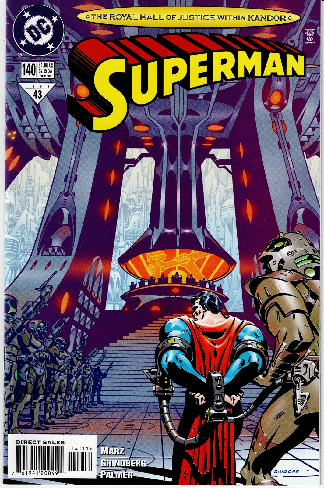 SUPERMAN (2ND SERIES) #140 NM