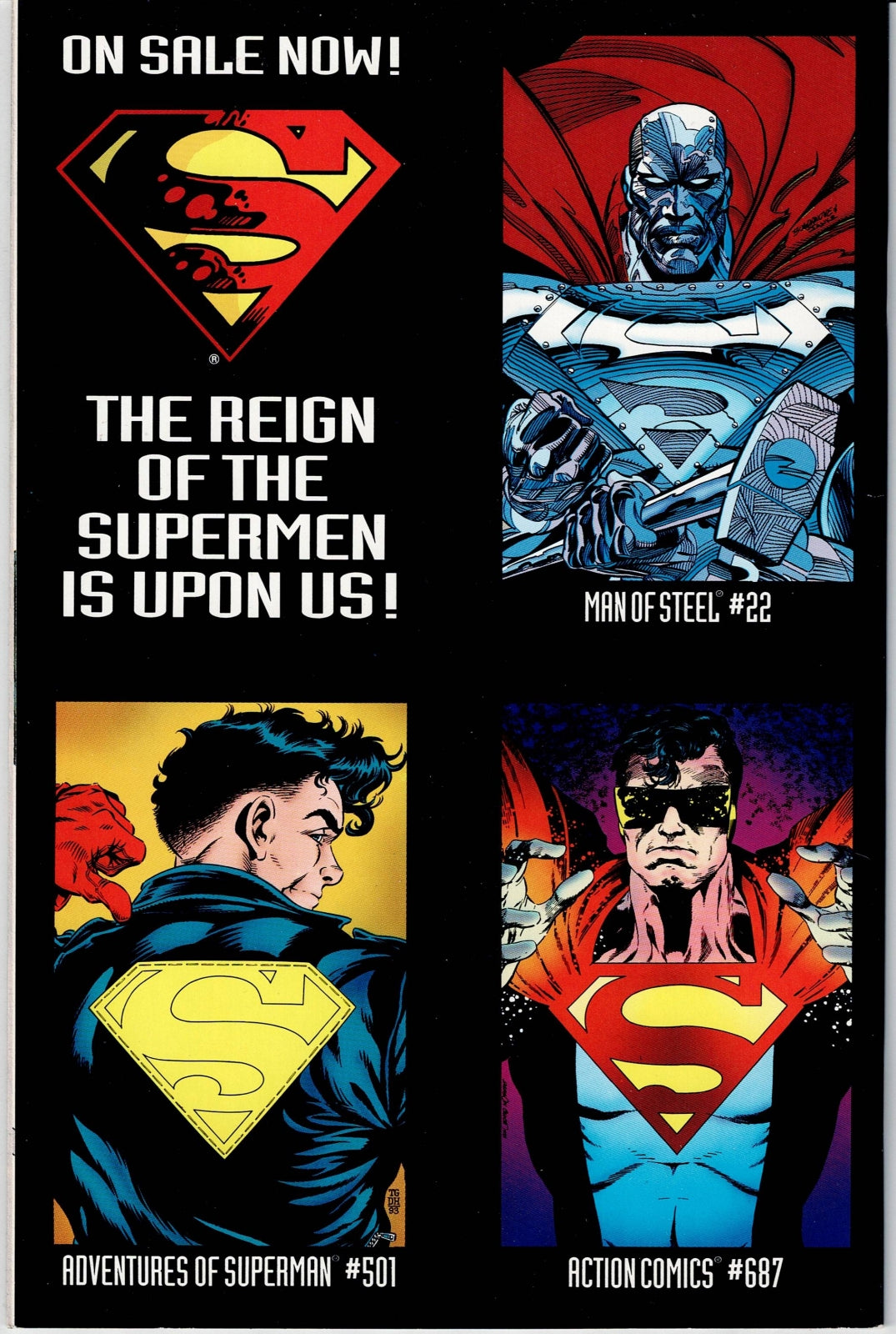 SUPERMAN (2ND SERIES) # 78 VF Die-Cut Cover Variant