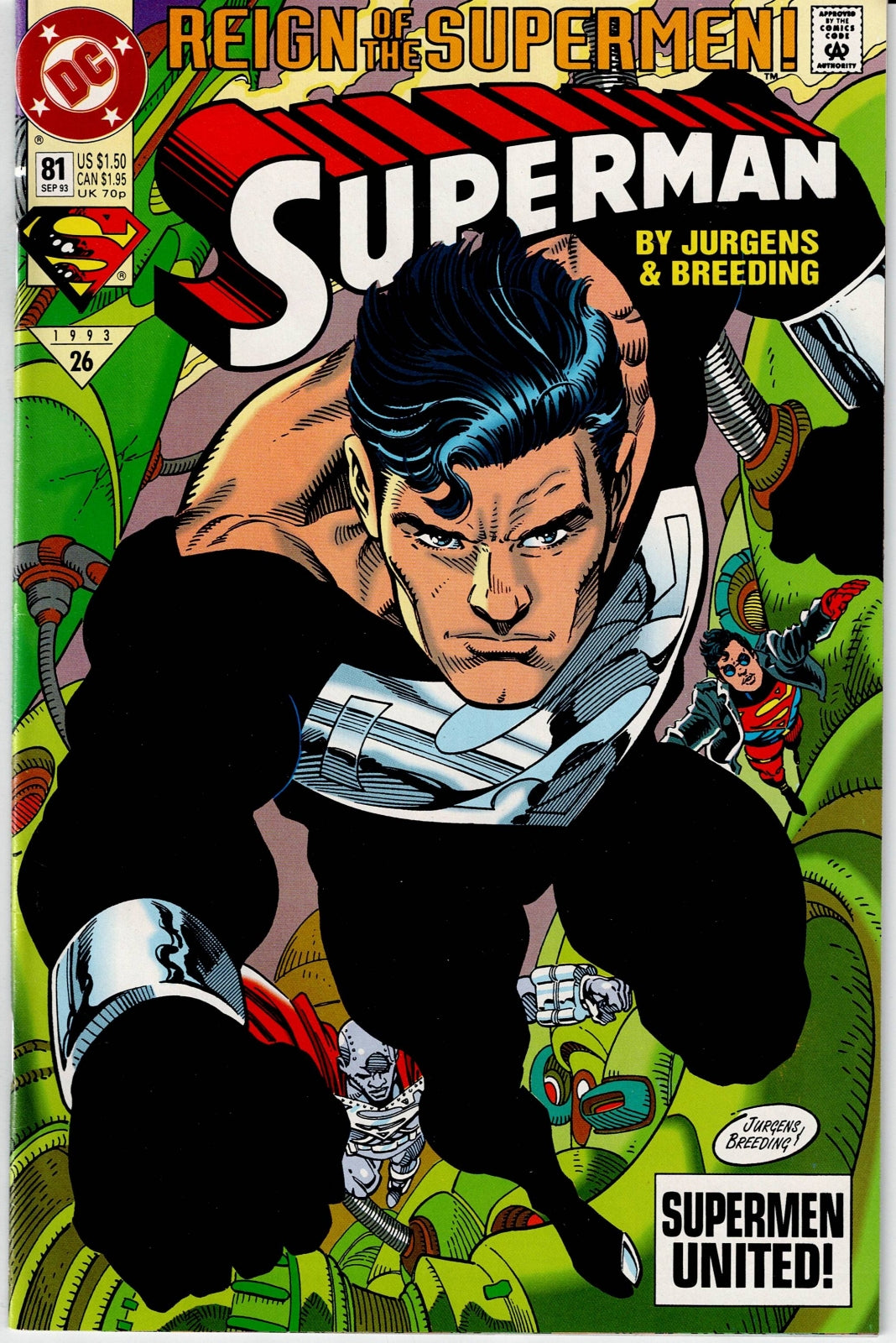 SUPERMAN (2ND SERIES) # 81 VF
