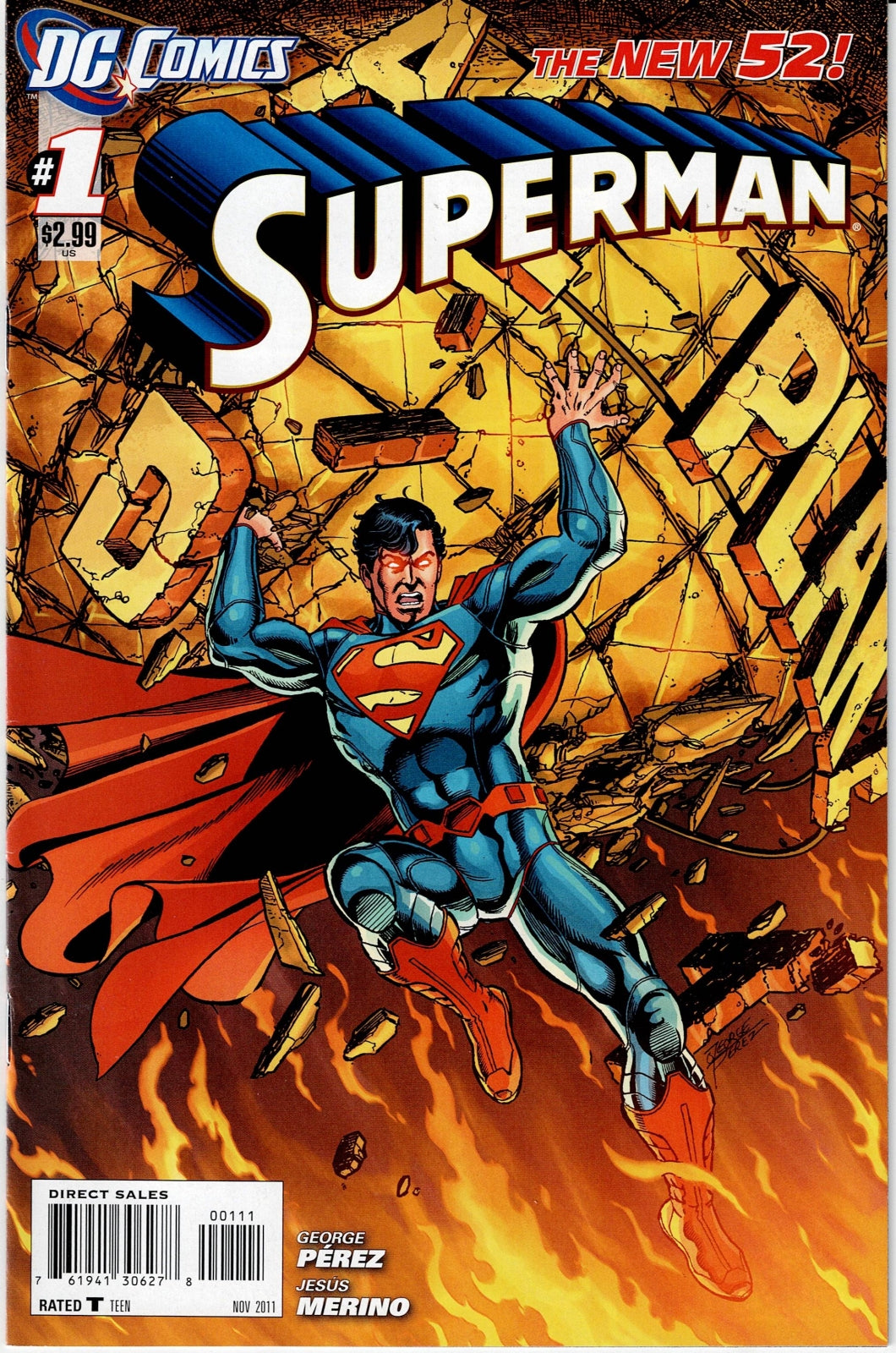 SUPERMAN (3RD SERIES) # 1 NM