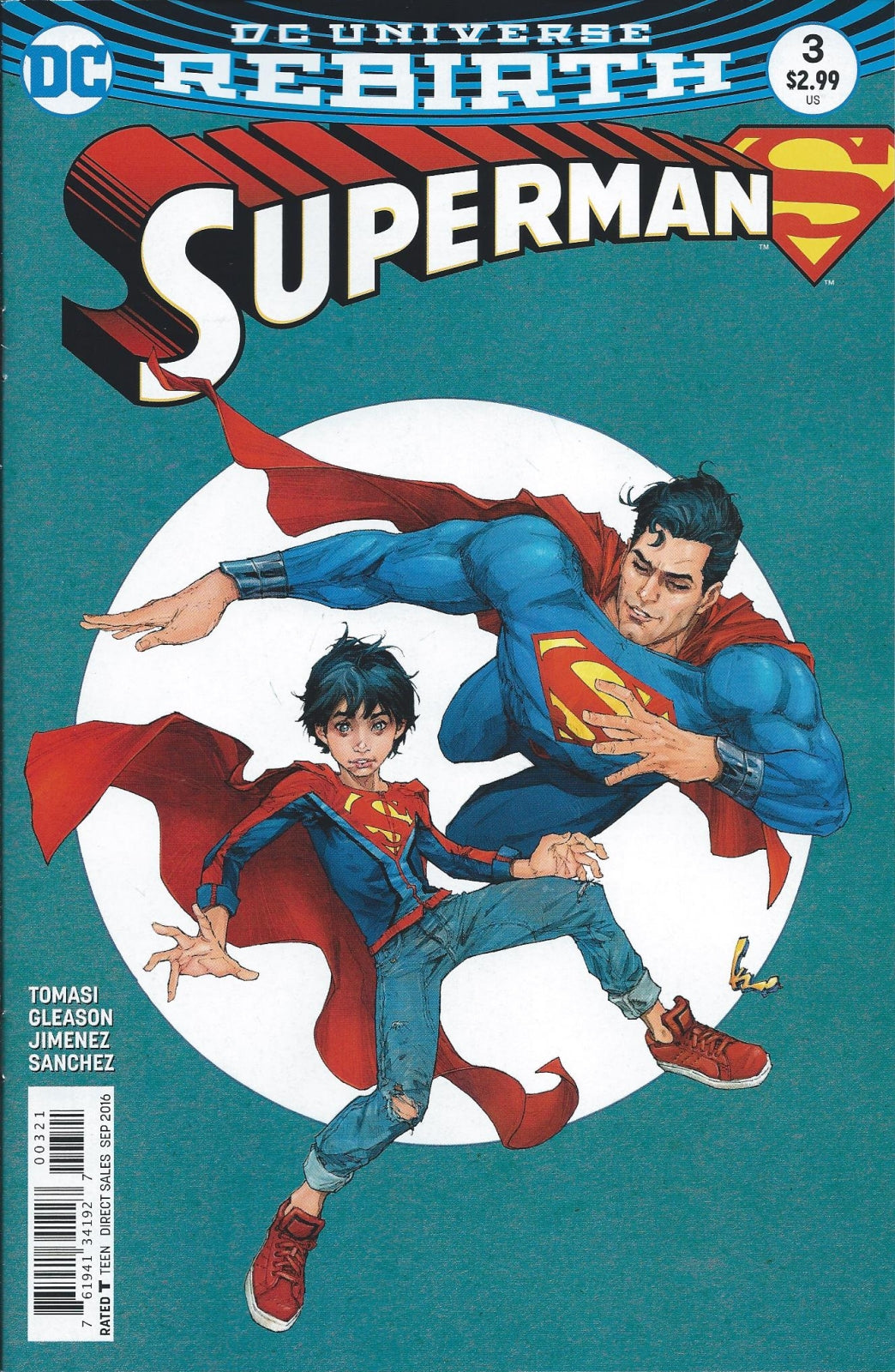 SUPERMAN (4TH SERIES) # 3 NM Kenneth Rocafort Variant