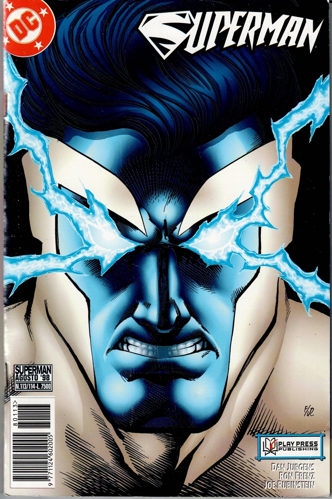 SUPERMAN (2ND SERIES, ITALIAN EDITION) #113/114 VG