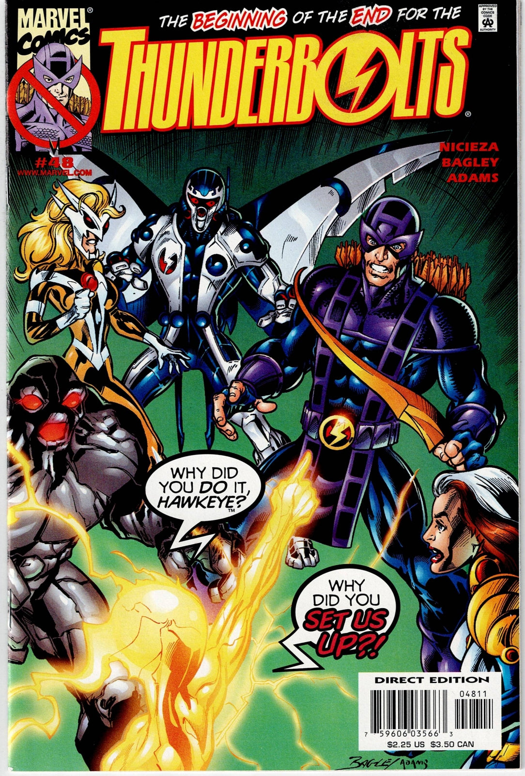 THUNDERBOLTS (1ST SERIES) # 48 NM-