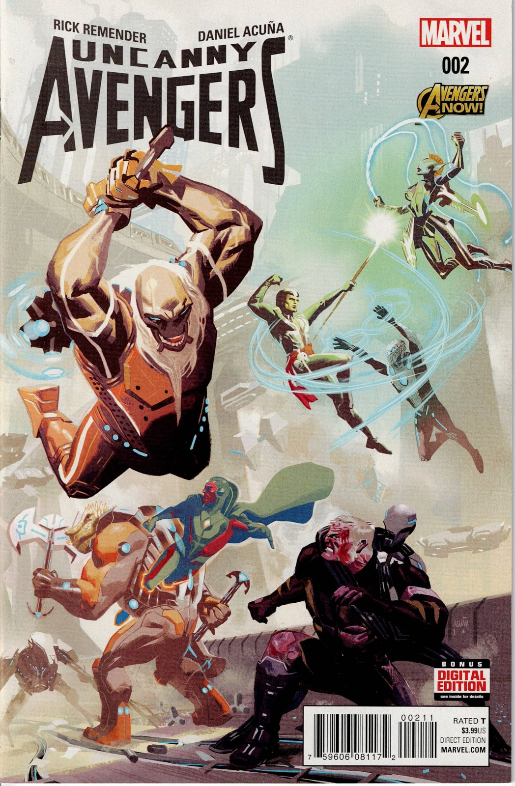 UNCANNY AVENGERS (2ND SERIES) # 2 NM