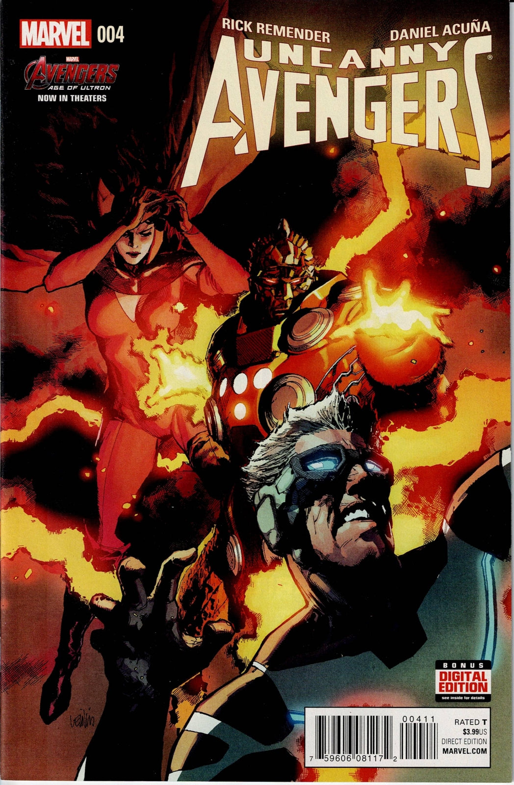 UNCANNY AVENGERS (2ND SERIES) # 4 NM