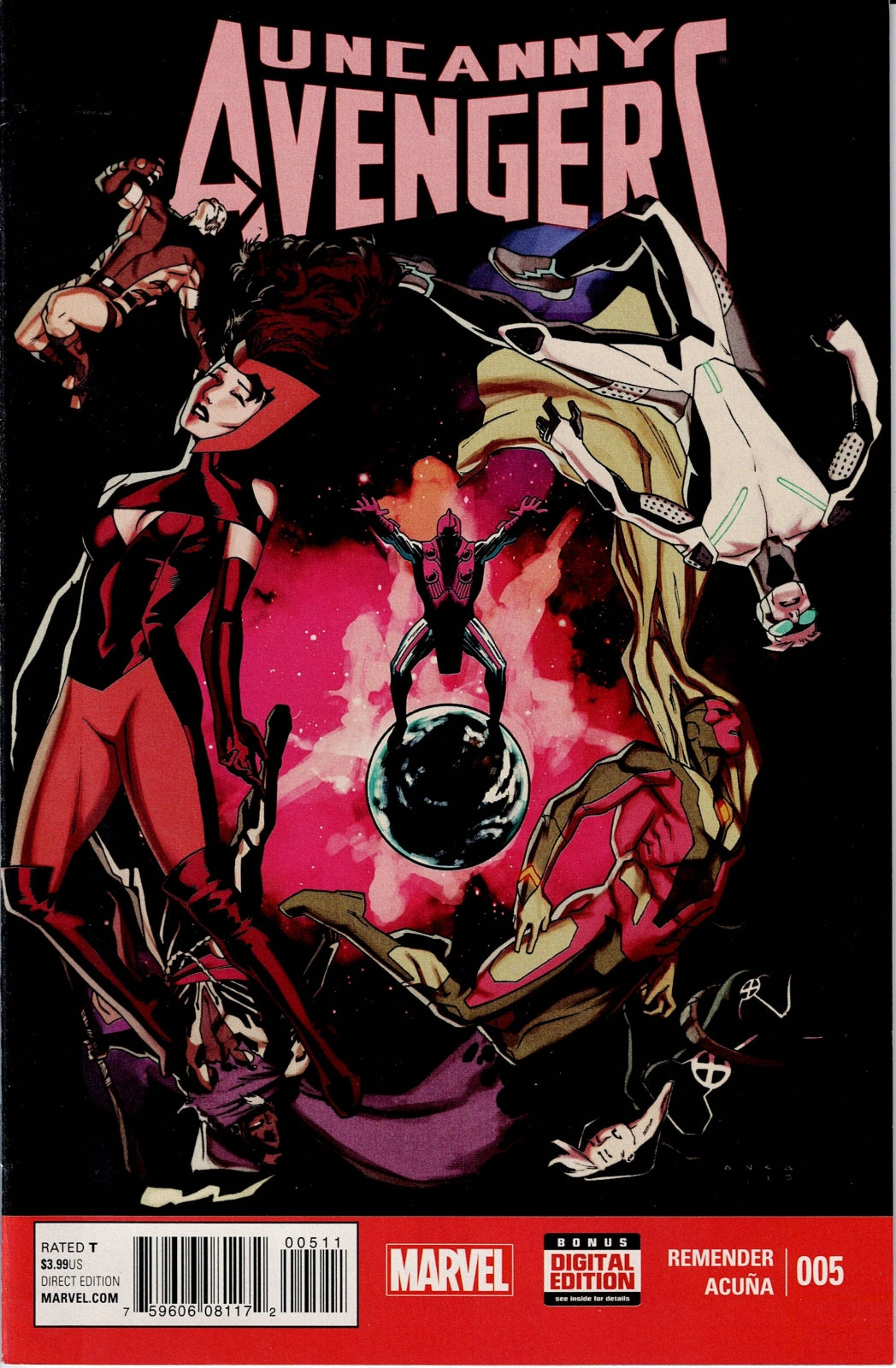 UNCANNY AVENGERS (2ND SERIES) # 5 NM