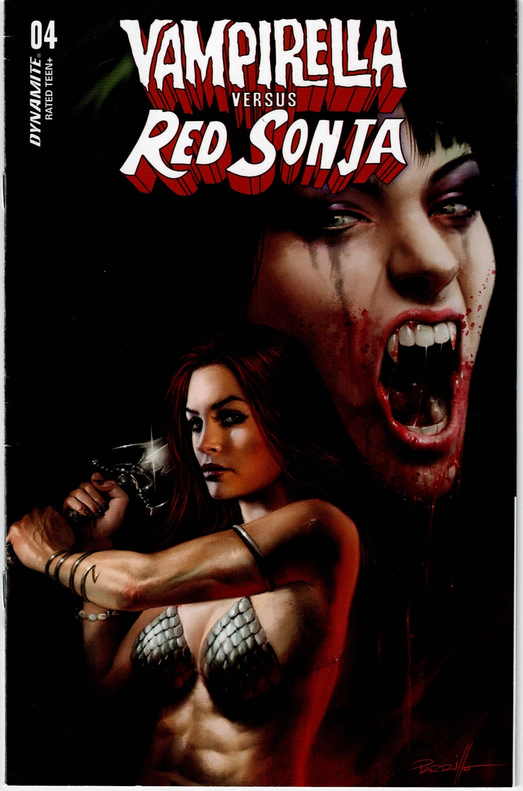 VAMPIRELLA VERSUS RED SONJA # 4/A VF