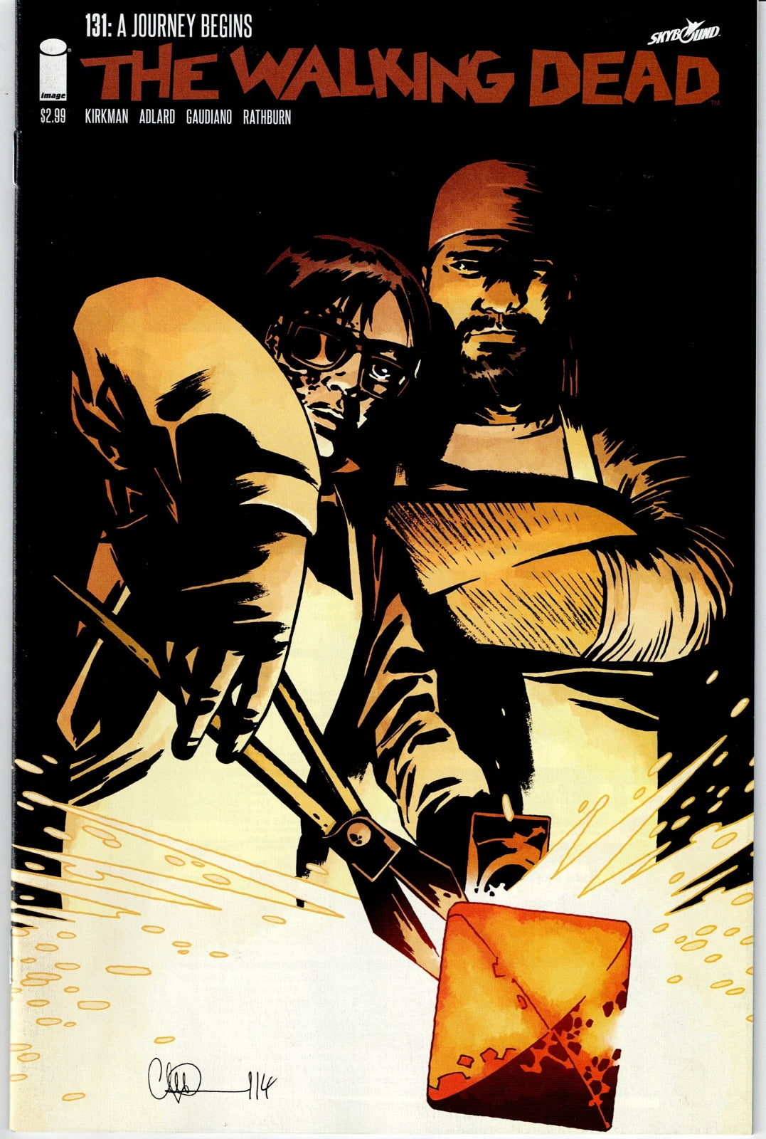 WALKING DEAD #131 VF/NM 1st Appearance of Dante