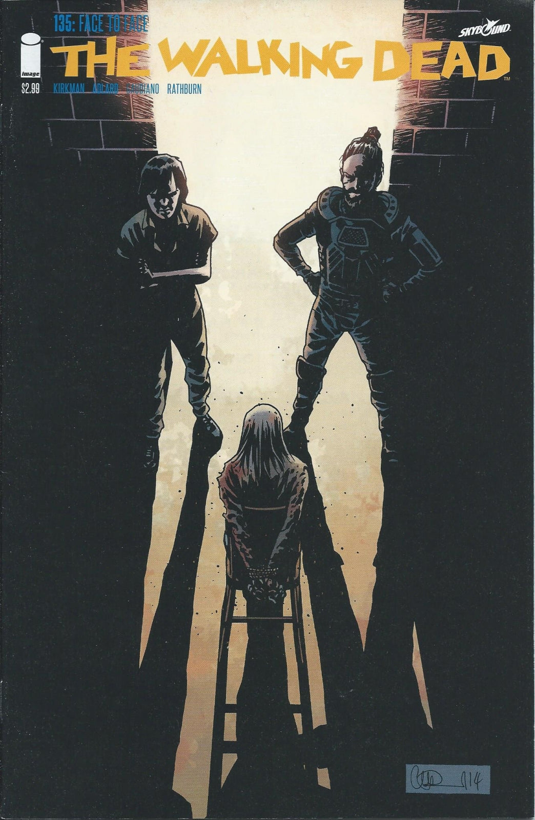 WALKING DEAD #135 NM- 1st Appearance of Lydia