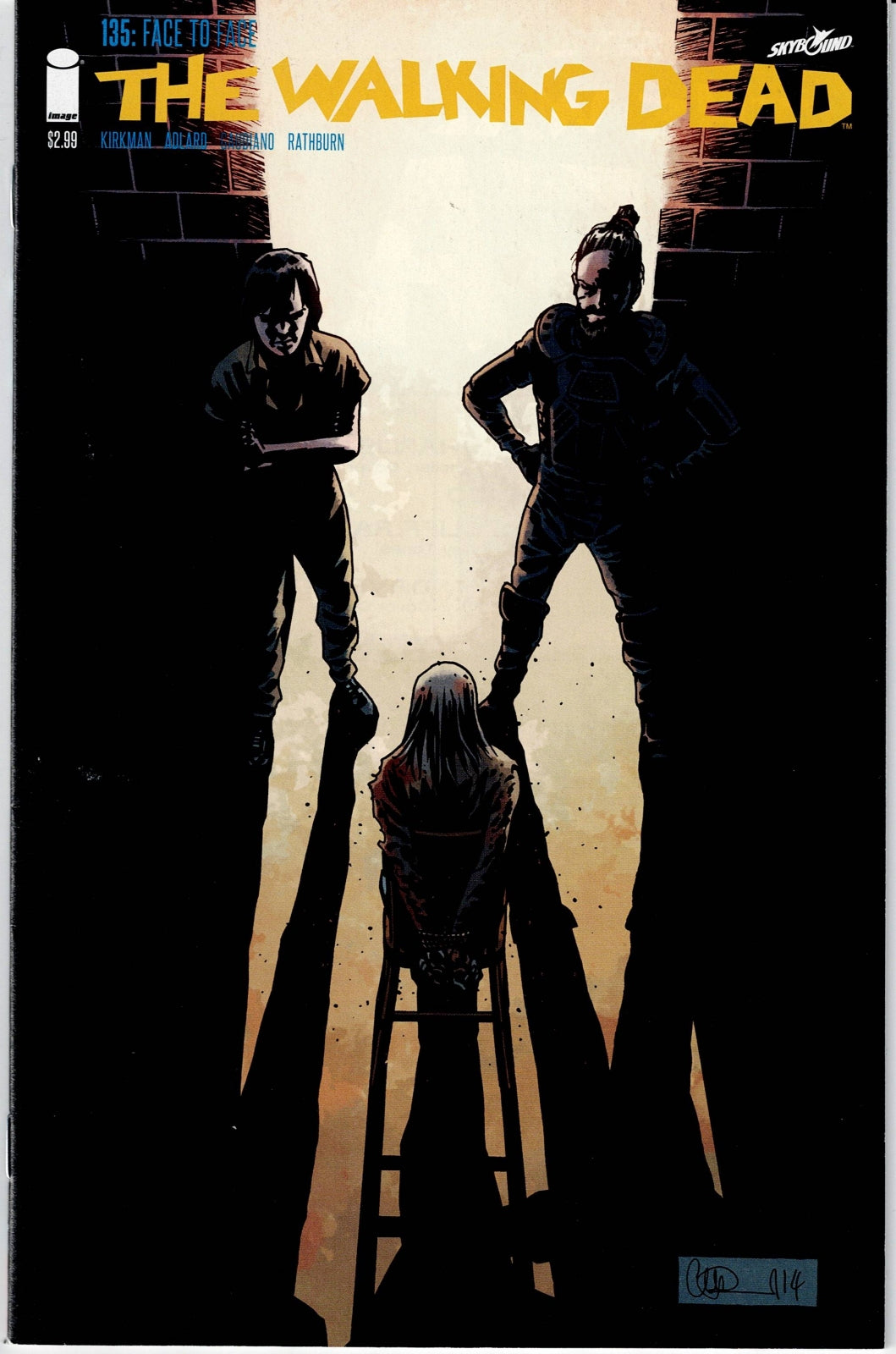 WALKING DEAD #135 VF- 1st Appearance of Lydia