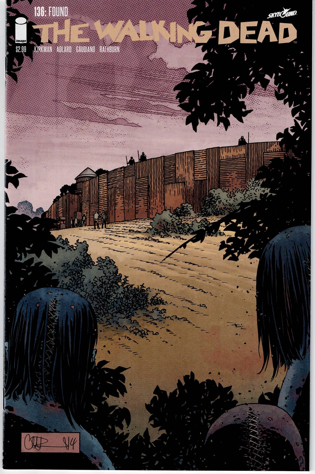 WALKING DEAD #136 FN/VF (B)