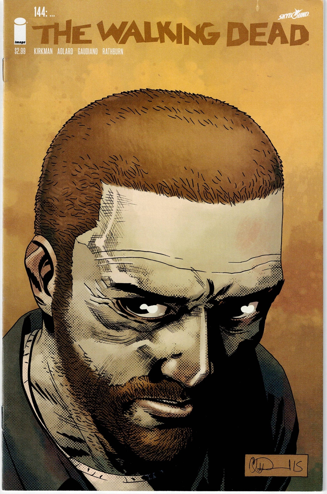 WALKING DEAD #144 VF- Death of Ezekiel and Rosita
