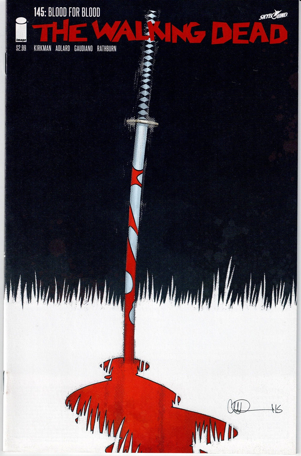 WALKING DEAD #145 VF-