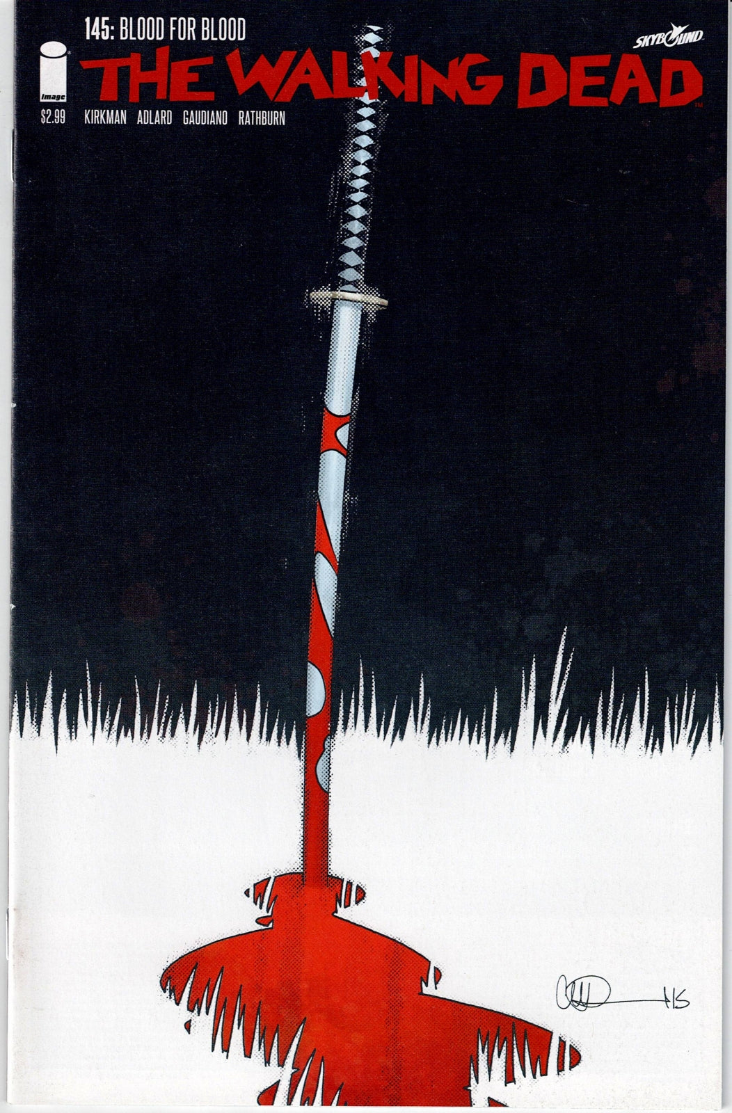 WALKING DEAD #145 VF- (B)