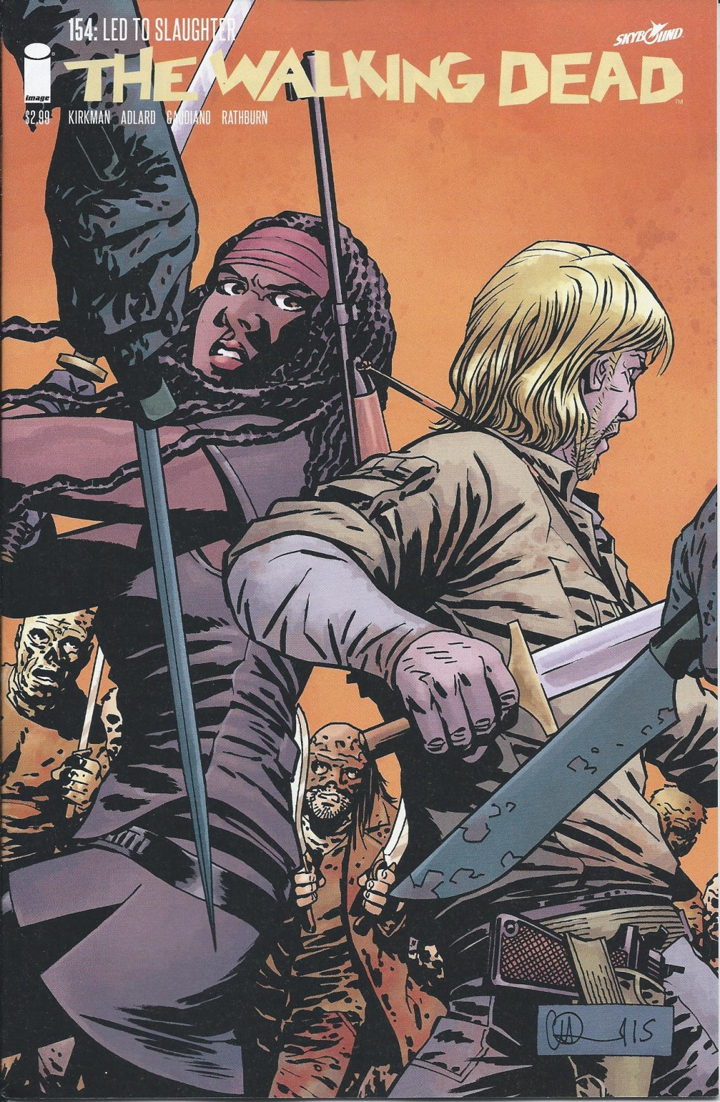 WALKING DEAD #154 NM 1st Appearance of Beta