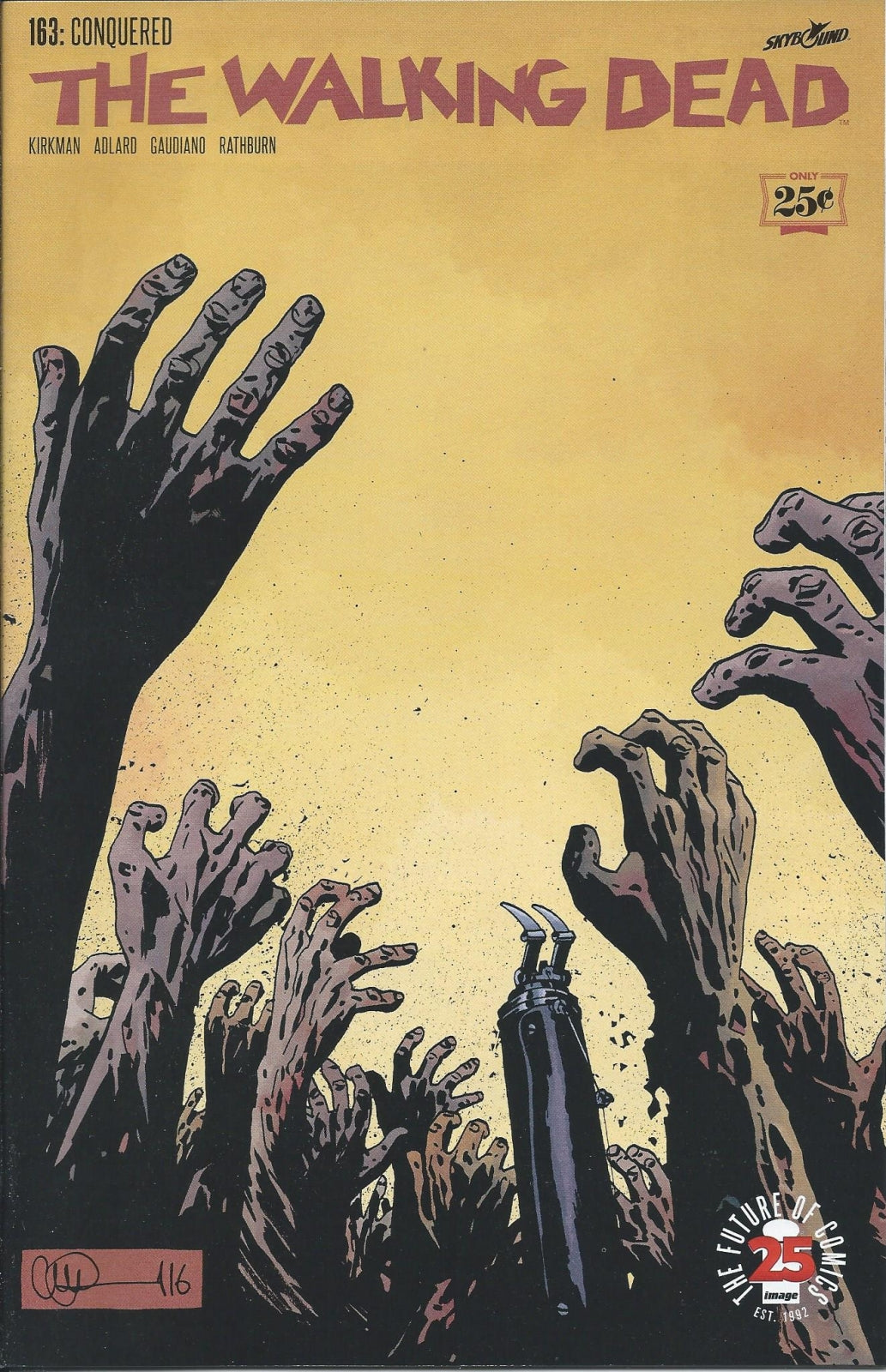 WALKING DEAD #163 NM Death of Paula