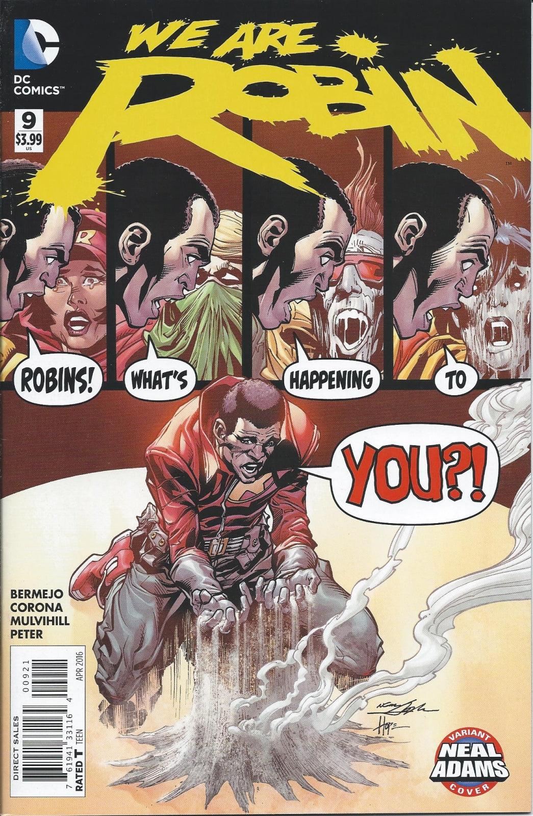 WE ARE ROBIN # 9 NM Neal Adams Variant