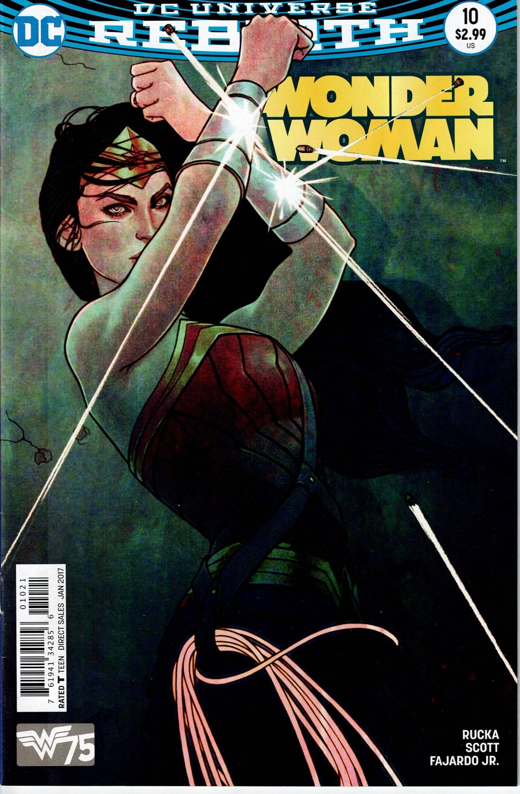 WONDER WOMAN (5TH SERIES) #10 NM Jenny Frison Variant