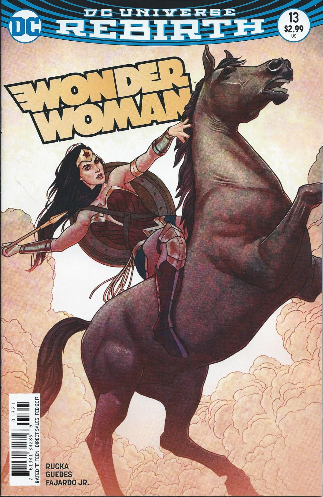 WONDER WOMAN (5TH SERIES) #13 NM Jenny Frison Variant