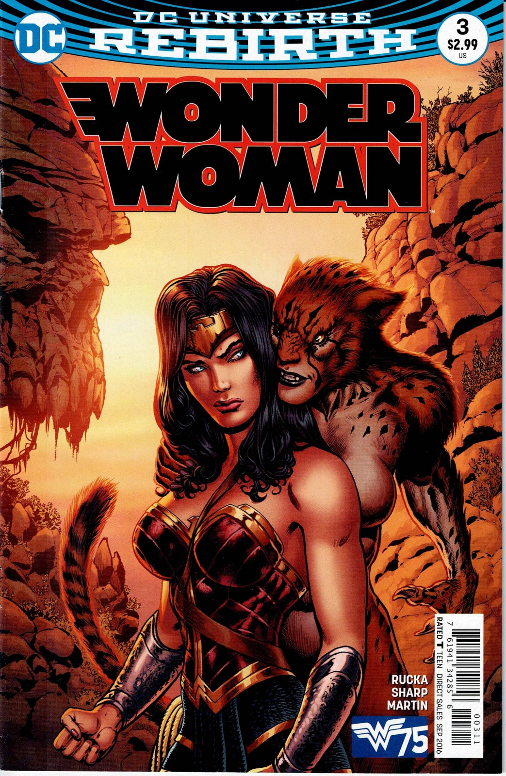 WONDER WOMAN (5TH SERIES) # 3 VF