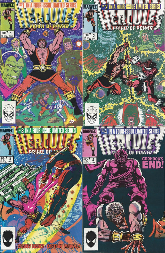 HERCULES (2ND SERIES) #1-4 Complete Collected Set