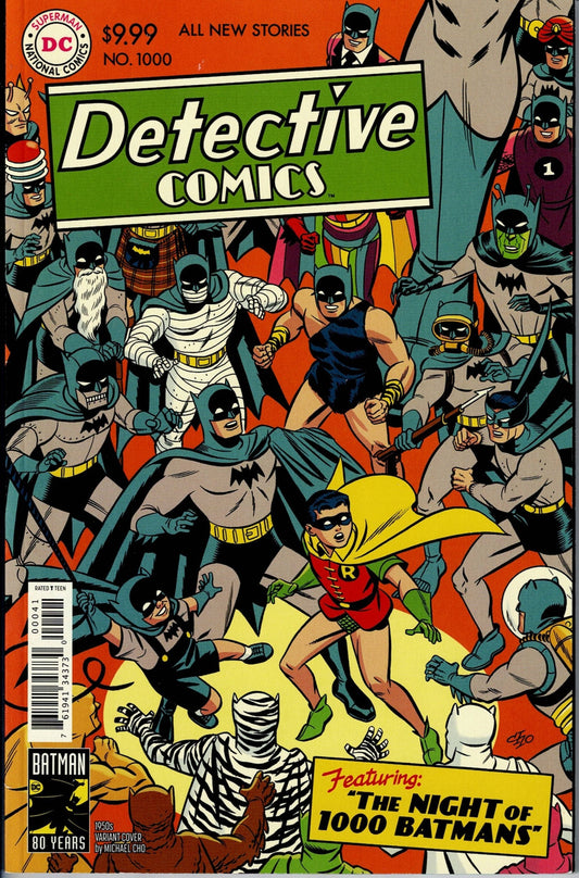 DETECTIVE COMICS (1ST SERIES) #1000 NM 1950s Variant Cover