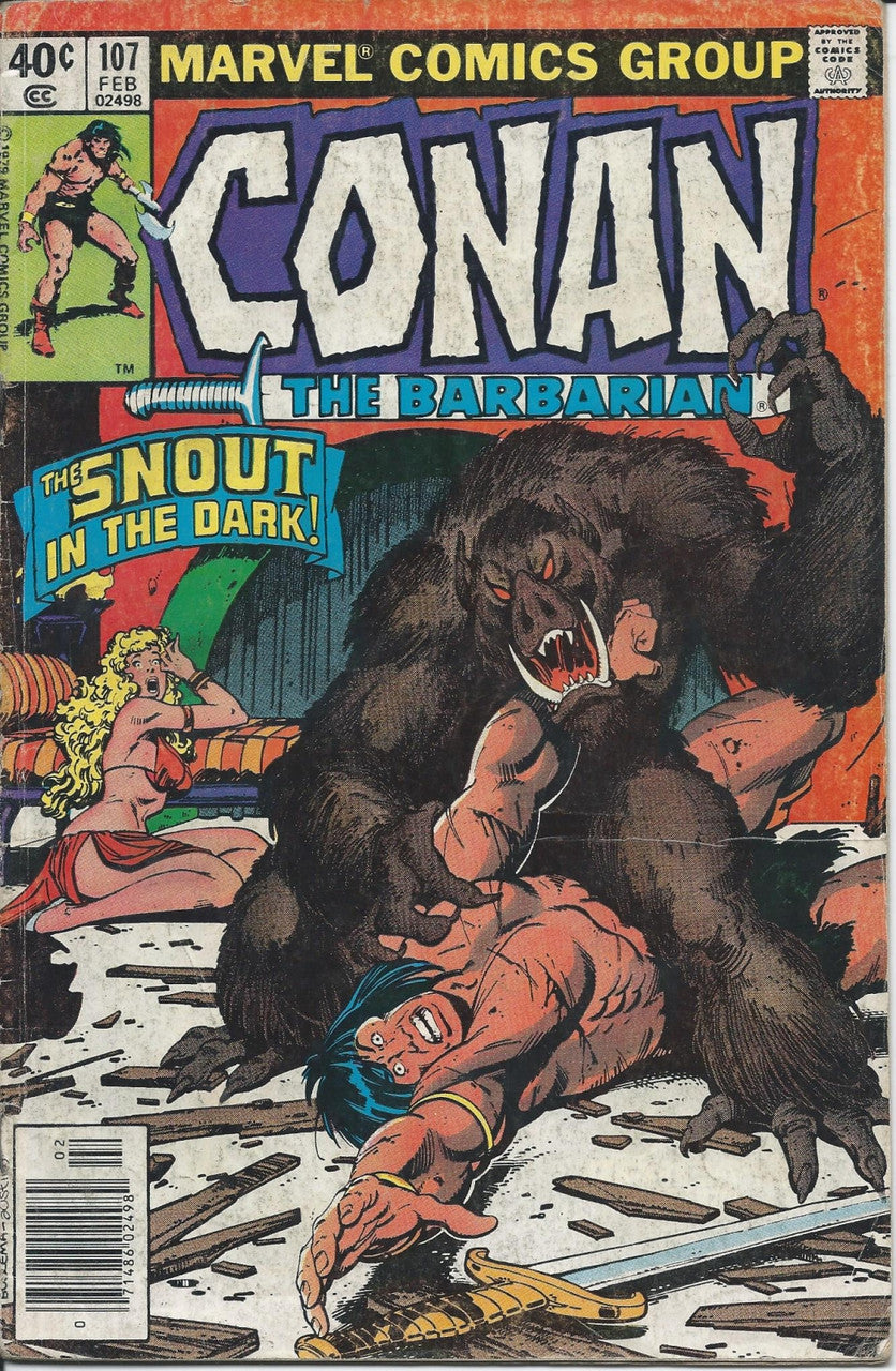 CONAN THE BARBARIAN (1ST SERIES) #107 GD