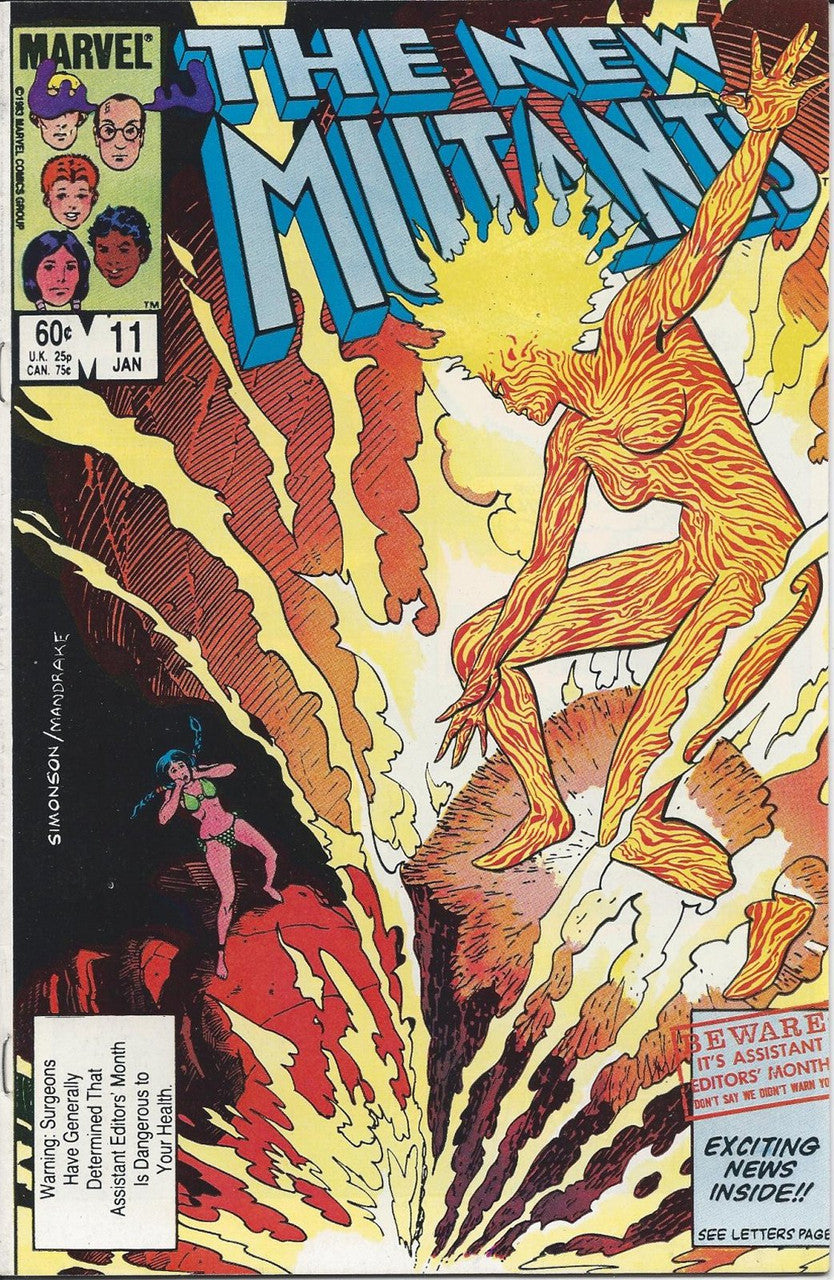 NEW MUTANTS (1ST SERIES) #11 VF