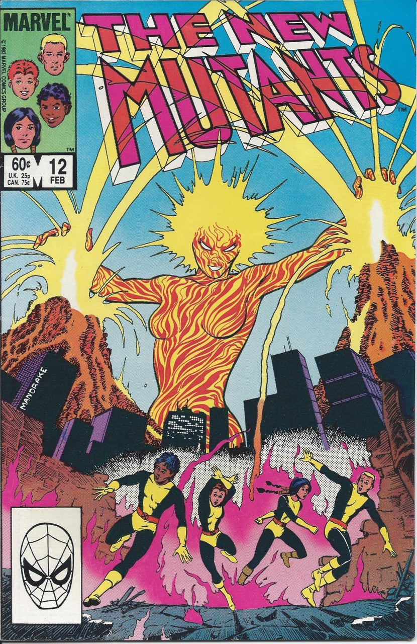 NEW MUTANTS (1ST SERIES) #12 VF