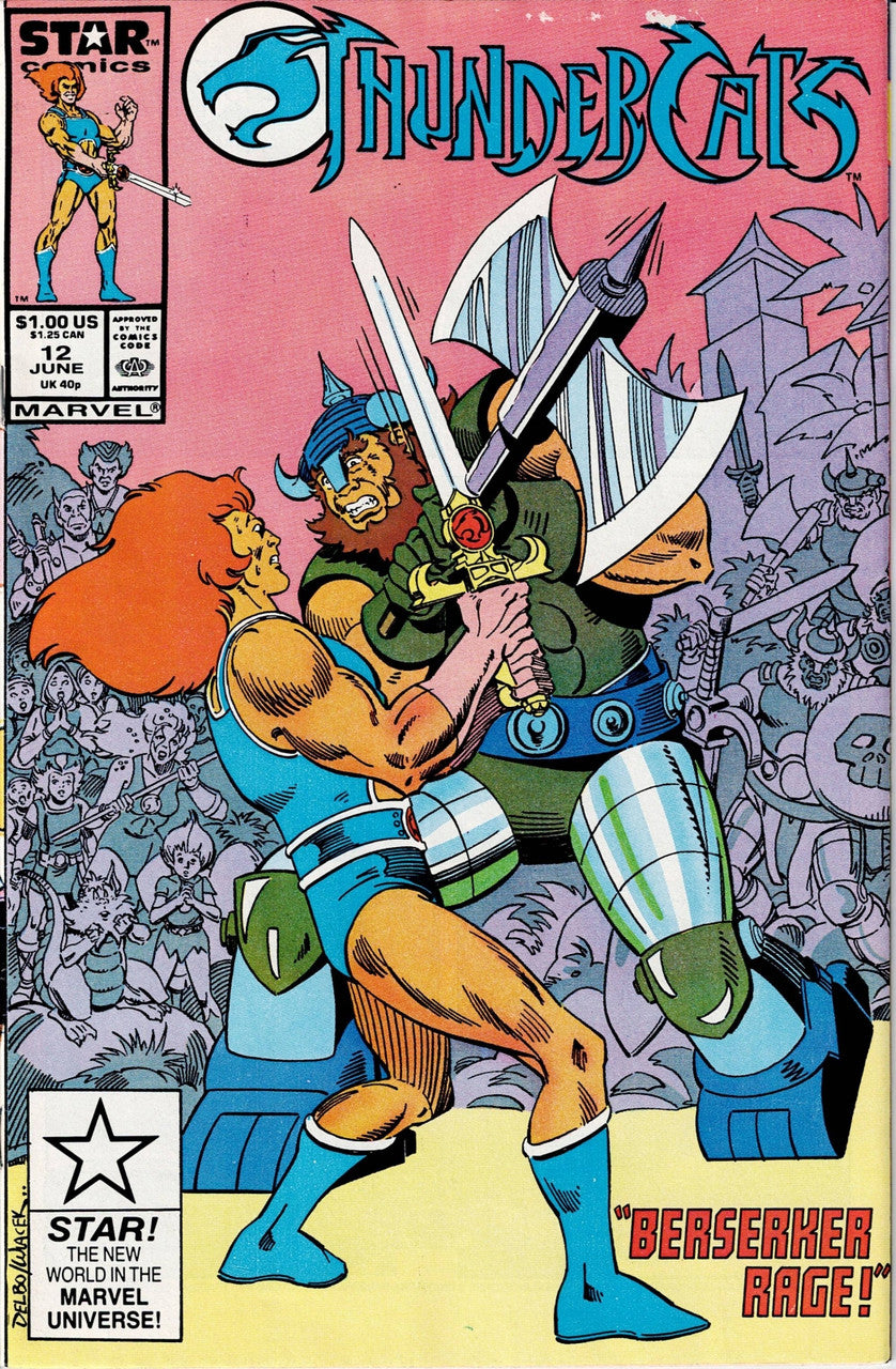 THUNDERCATS (MARVEL) #12 VG