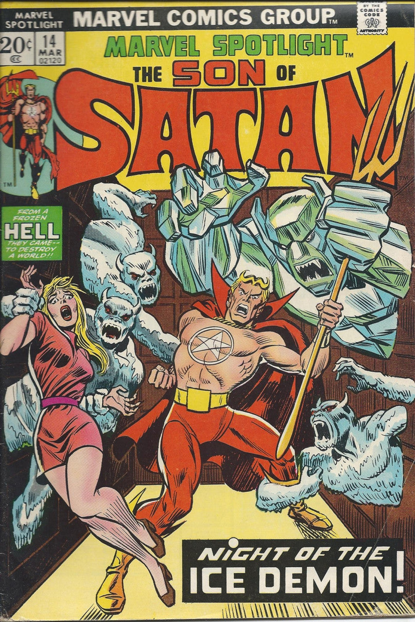 MARVEL SPOTLIGHT (1ST SERIES) #14 VG/FN Featuring The Son of Satan