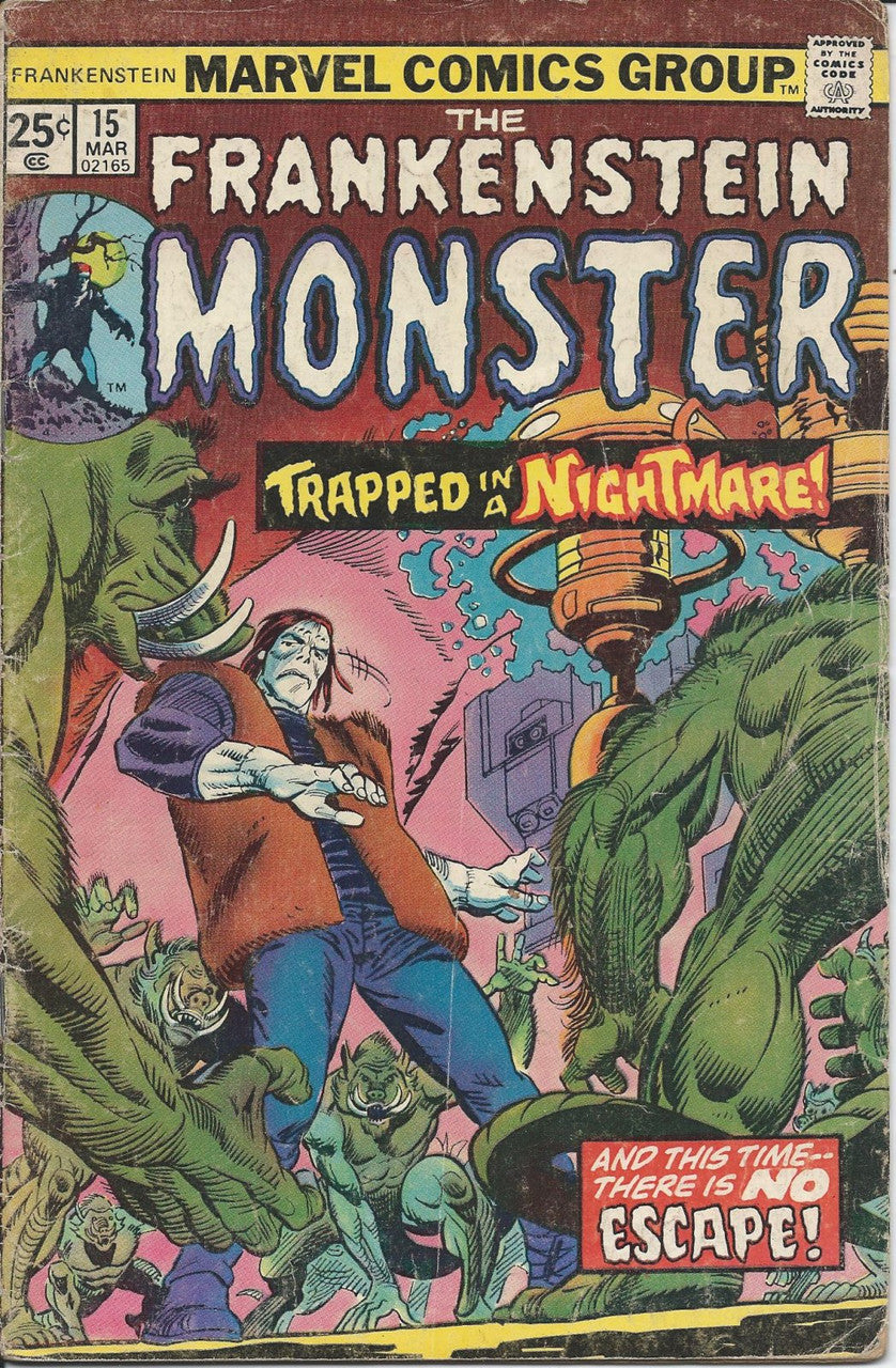 FRANKENSTEIN (THE MONSTER OF) #15 GD/VG