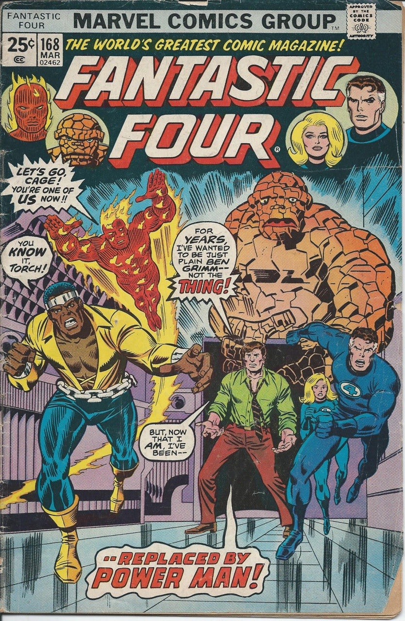 FANTASTIC FOUR (1ST SERIES) #168 FR