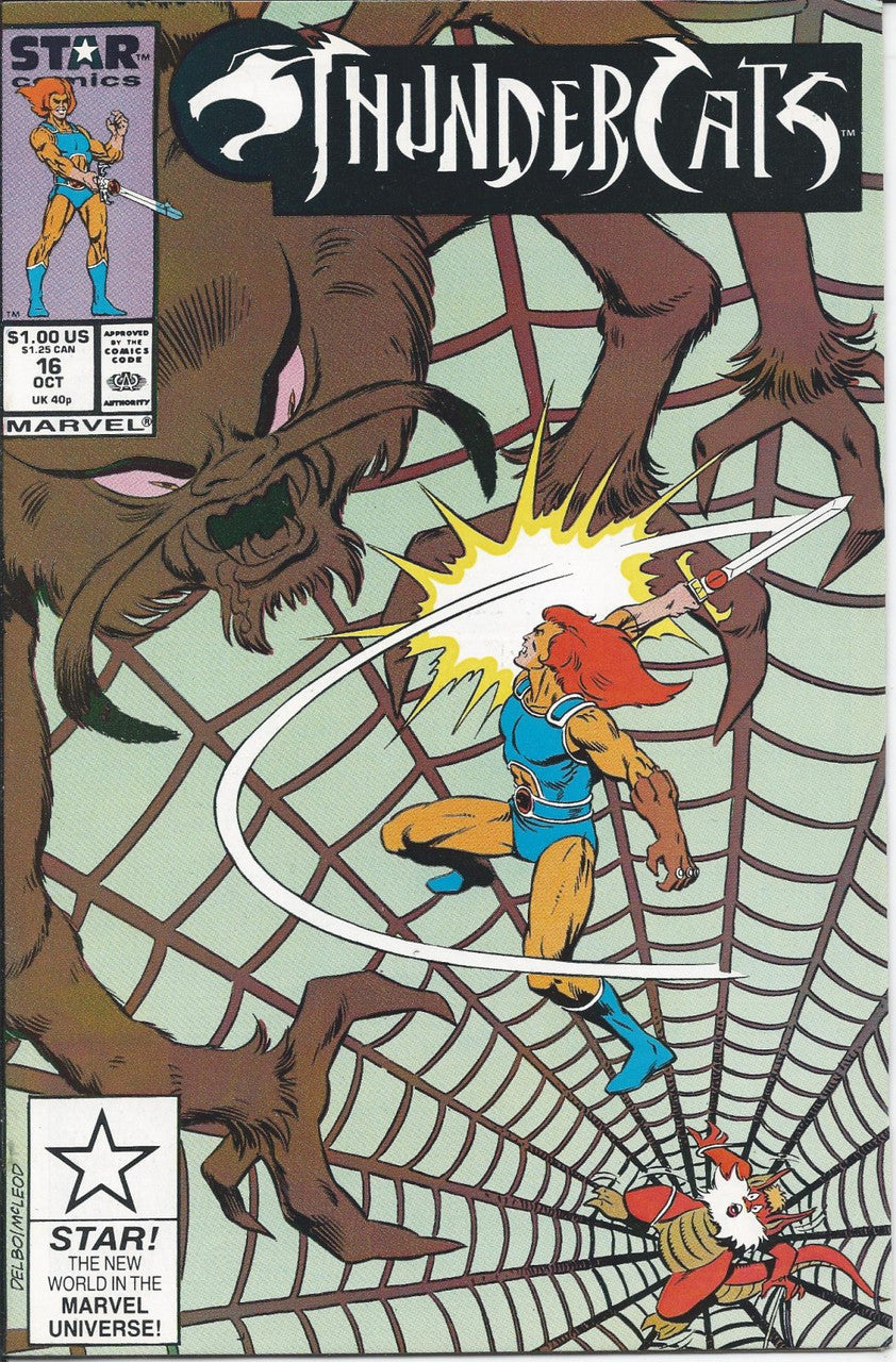 THUNDERCATS (MARVEL) #16 NM