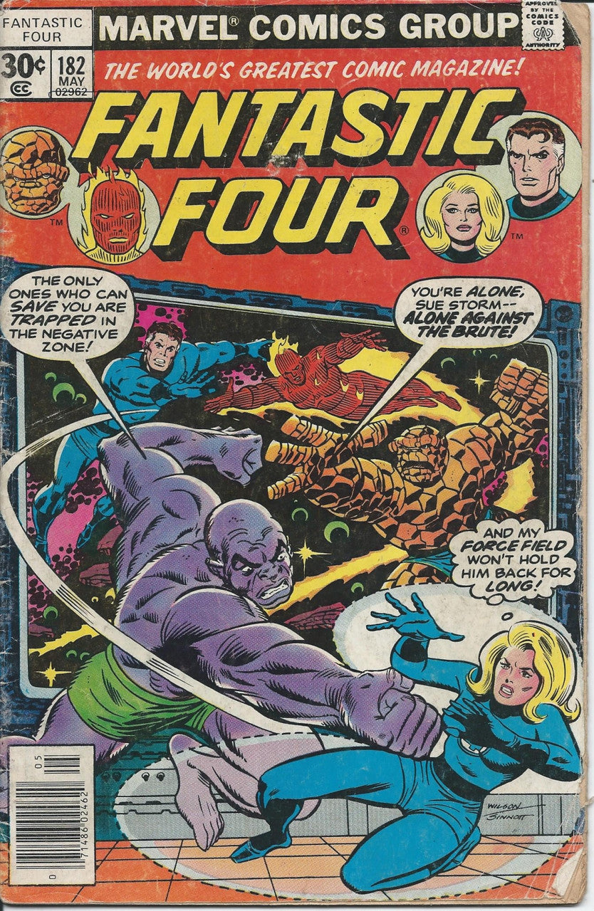 FANTASTIC FOUR (1ST SERIES) #182 GD