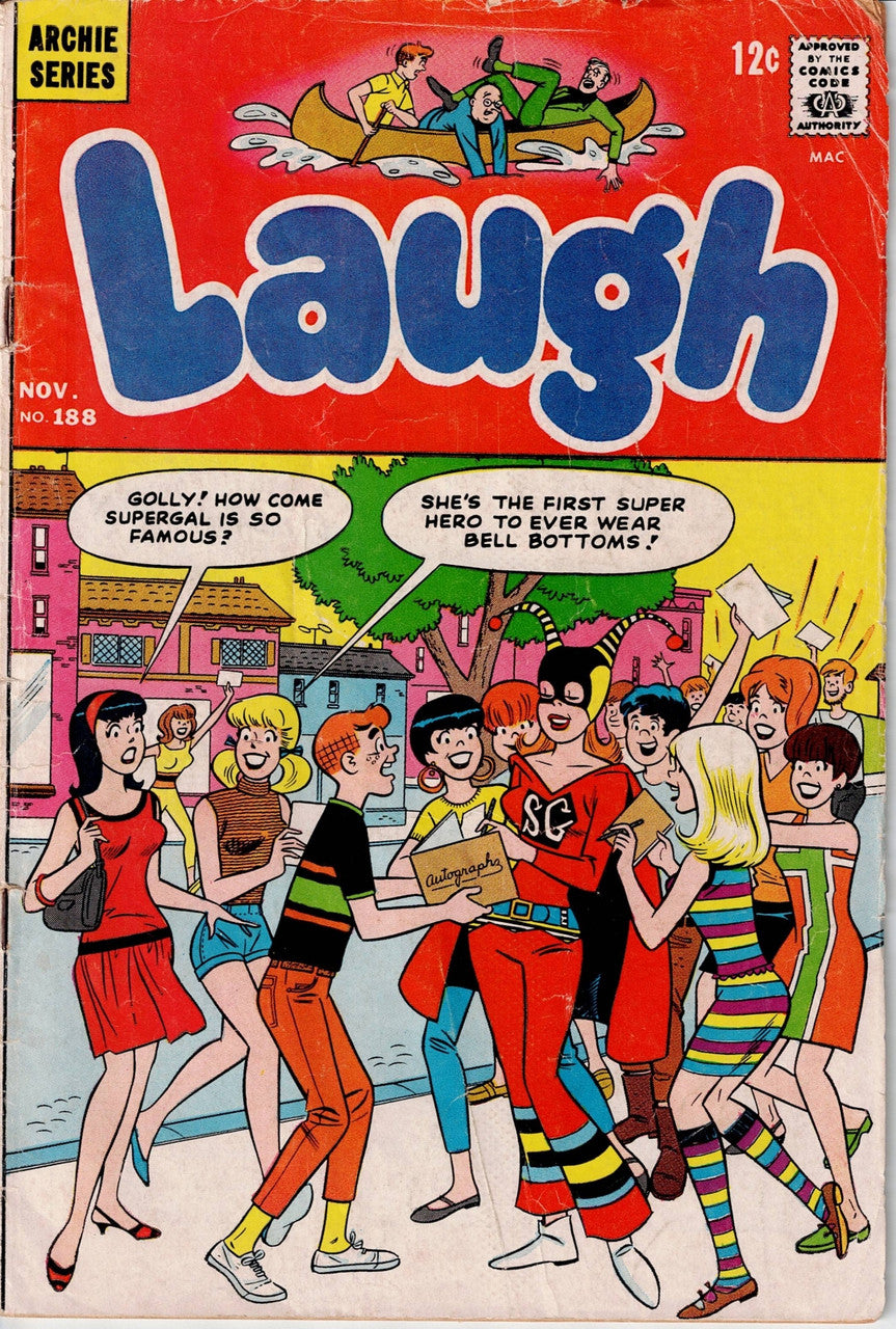 LAUGH COMICS #188 GD/VG