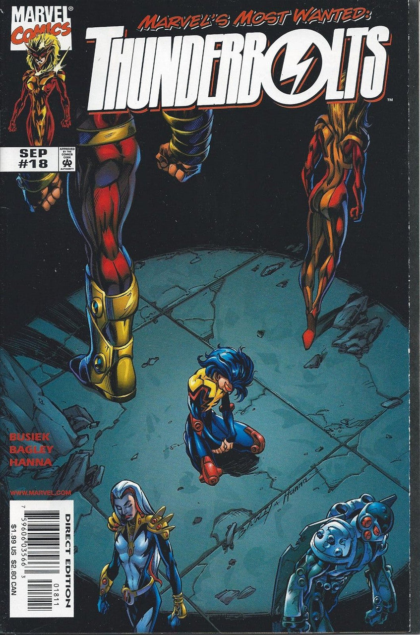 THUNDERBOLTS (1ST SERIES) #18 VF/NM