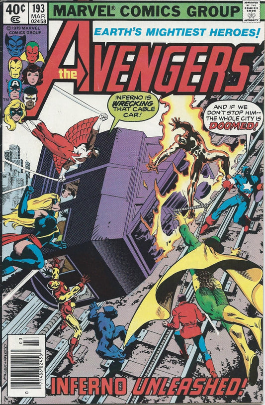 AVENGERS (1ST SERIES) #193 VF