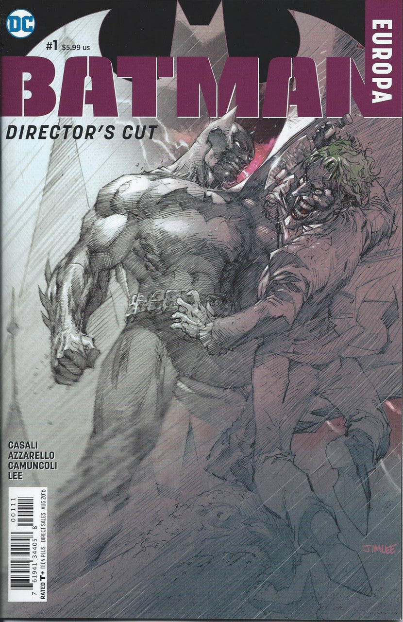 BATMAN: EUROPA # 1 NM Director's Cut