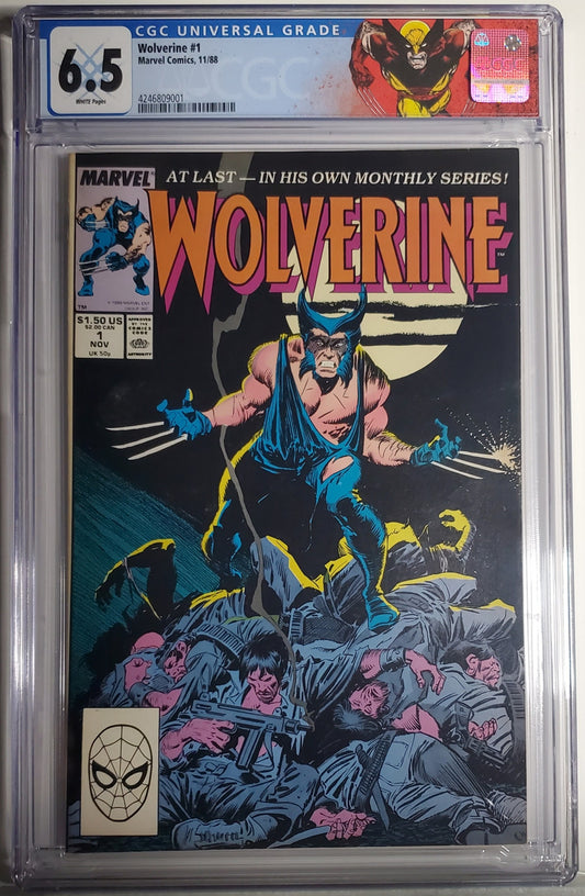 WOLVERINE (1ST SERIES) # 1 CGC 6.5 FN+ 1st Wolverine as Patch