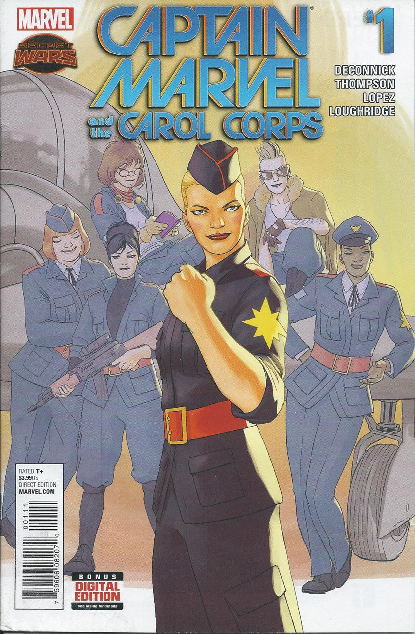 CAPTAIN MARVEL AND THE CAROL CORPS # 1 GD