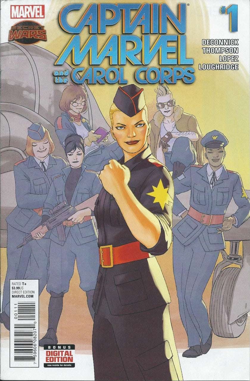 CAPTAIN MARVEL AND THE CAROL CORPS # 1 GD-