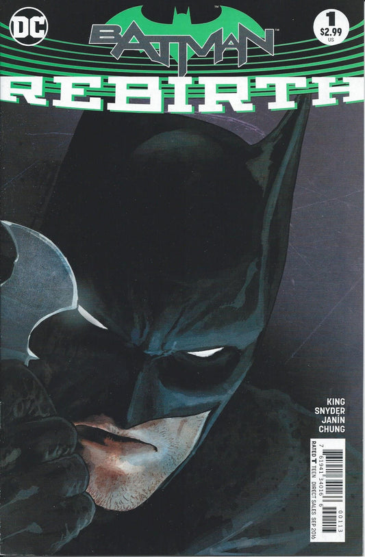 BATMAN: REBIRTH # 1 NM 3rd Printing