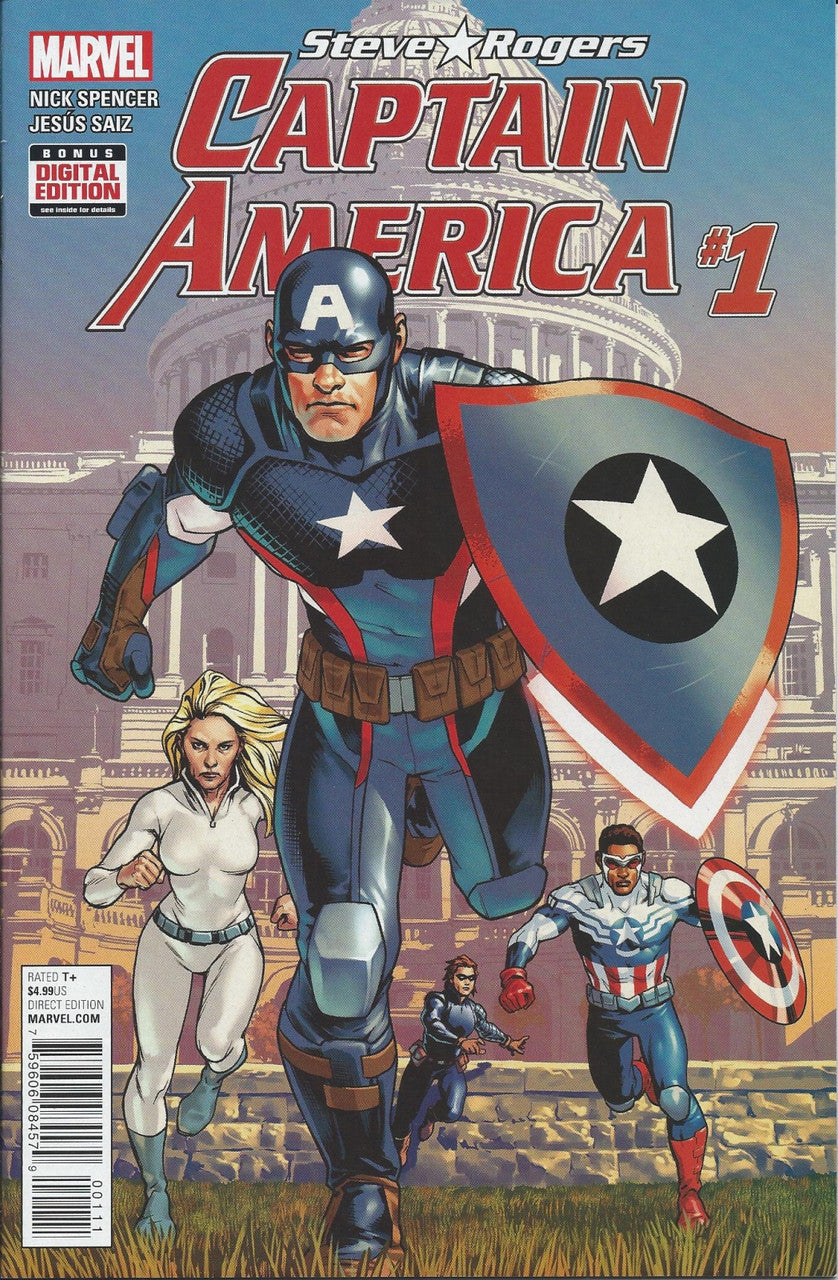 CAPTAIN AMERICA: STEVE ROGERS # 1 NM