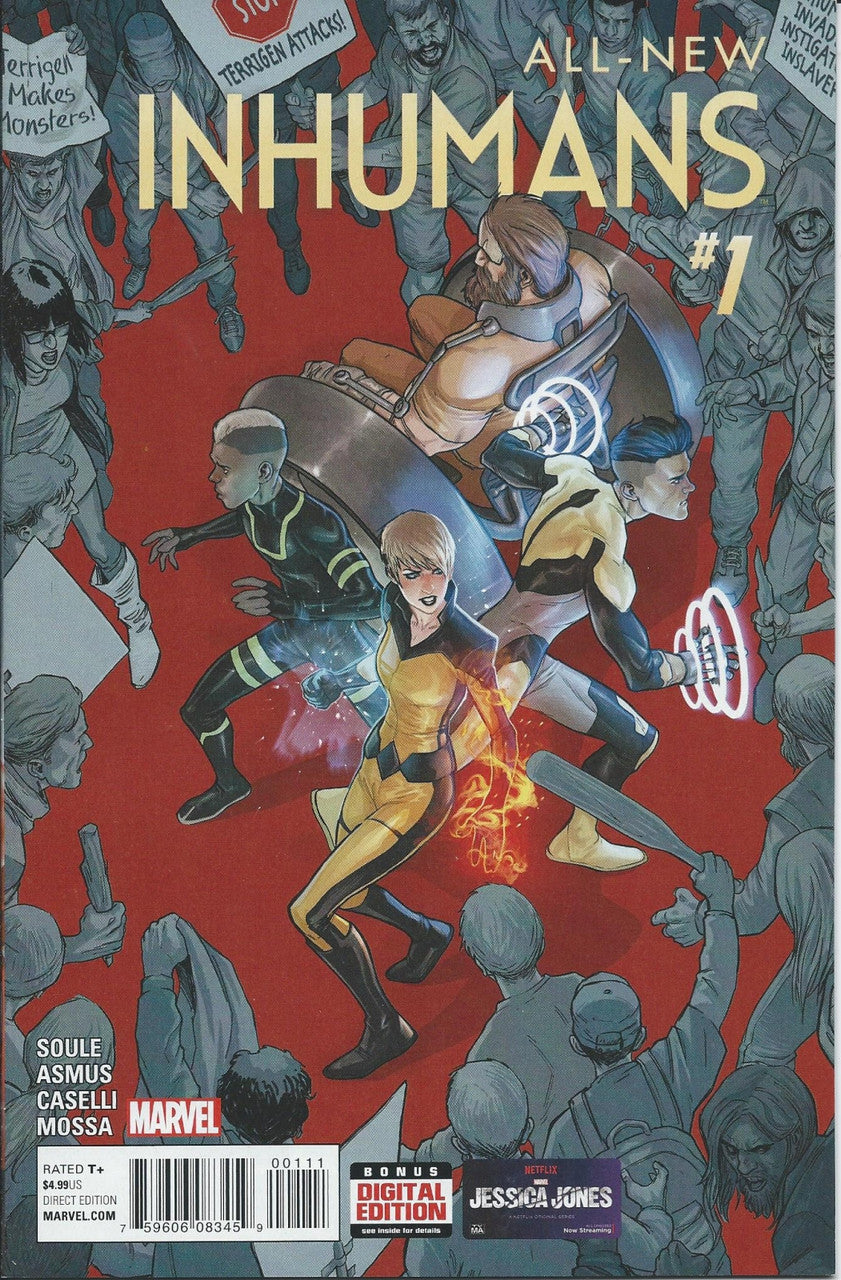 ALL-NEW INHUMANS # 1 NM